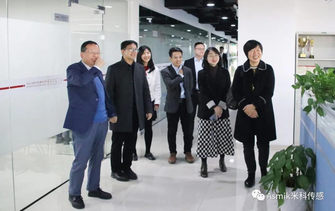 水利水電學(xué)院領(lǐng)導(dǎo)到訪米科，共探校企合作新路徑